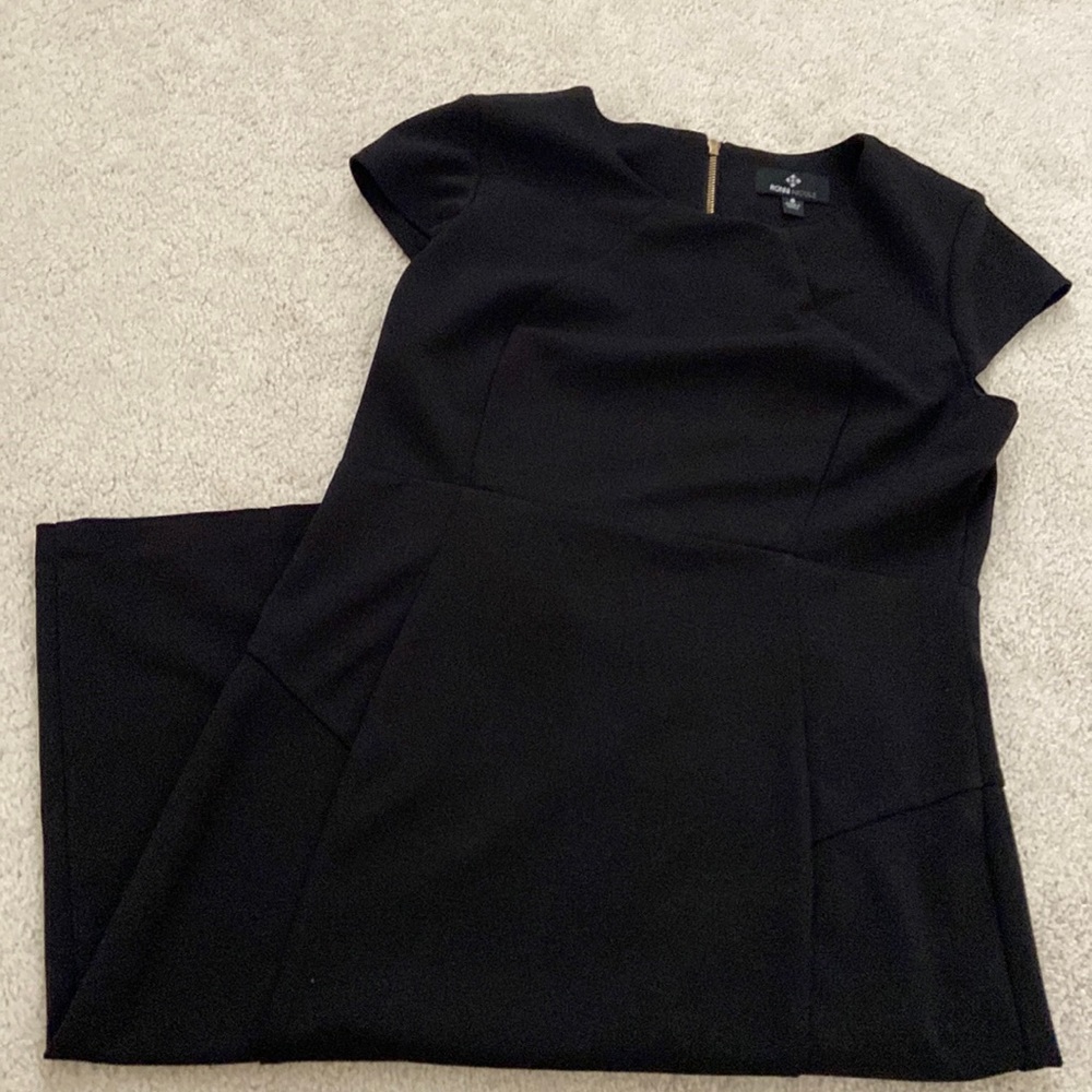 Ronnie Nicole black size 8 dress short sleeve